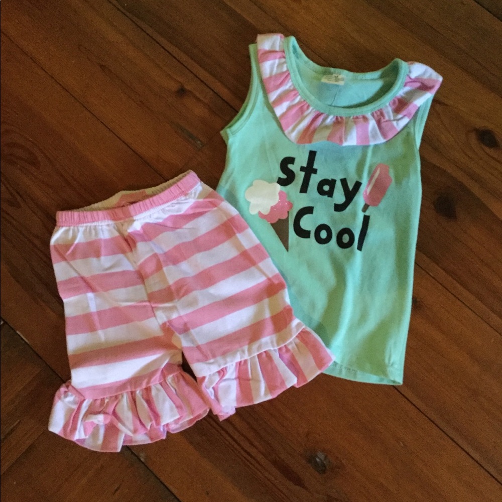 2pc ice cream outfit